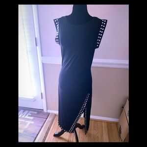 Michael Kors split hem body-con dress-Medium